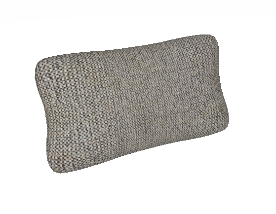 creation by Rolf Benz CR.420 - Nackenkissen | 47 x 25 cm graues nackenkissen stoff cr 424 creatoin by rolf benz