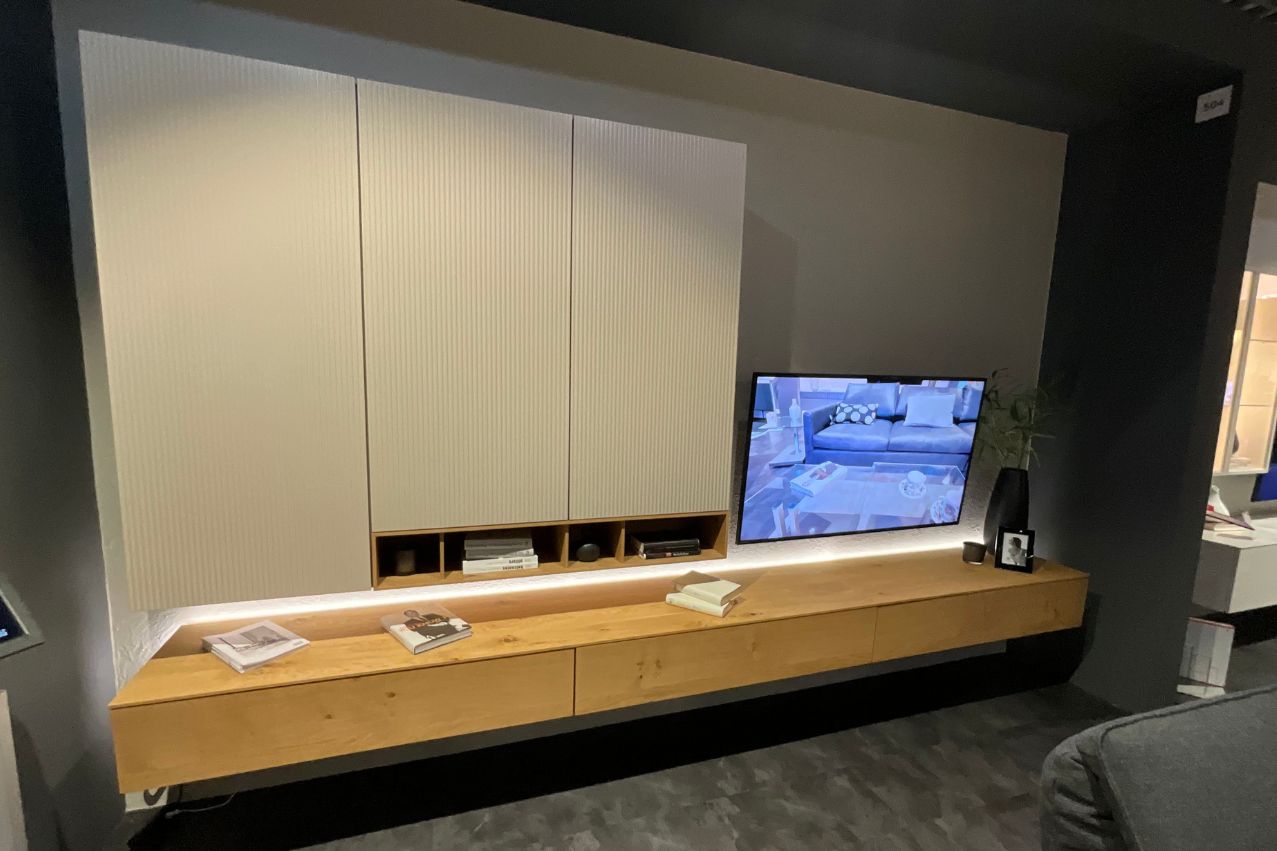 Sudbrock Sutera/Cubo | Wohnwand | Breite: 360 cm