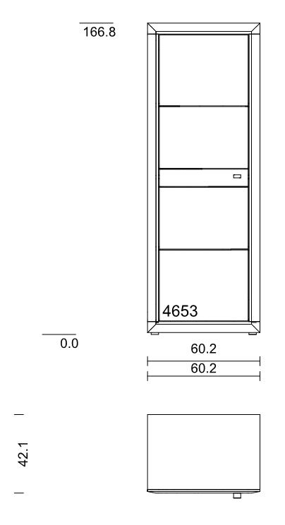 Wöstmann. Aurum | Schrank | Type 4653 / 4654 | B: 60,2 cm