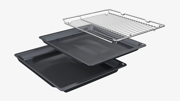 Siemens powerLine HR736G1B1 iQ700 Einbau-Backofen mit Dampfunterstützung 60 x 60 cm Schwarz, Edelstahl