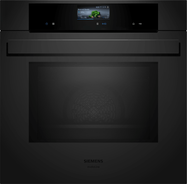 Siemens studioLine iQ700 Einbau-Backofen mit Mikrowellenfunktion (60 x 60 cm) MATT | HM976GMM1