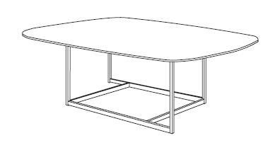 RB.932 Rolf Benz. 932 | Couchtisch/Satztisch