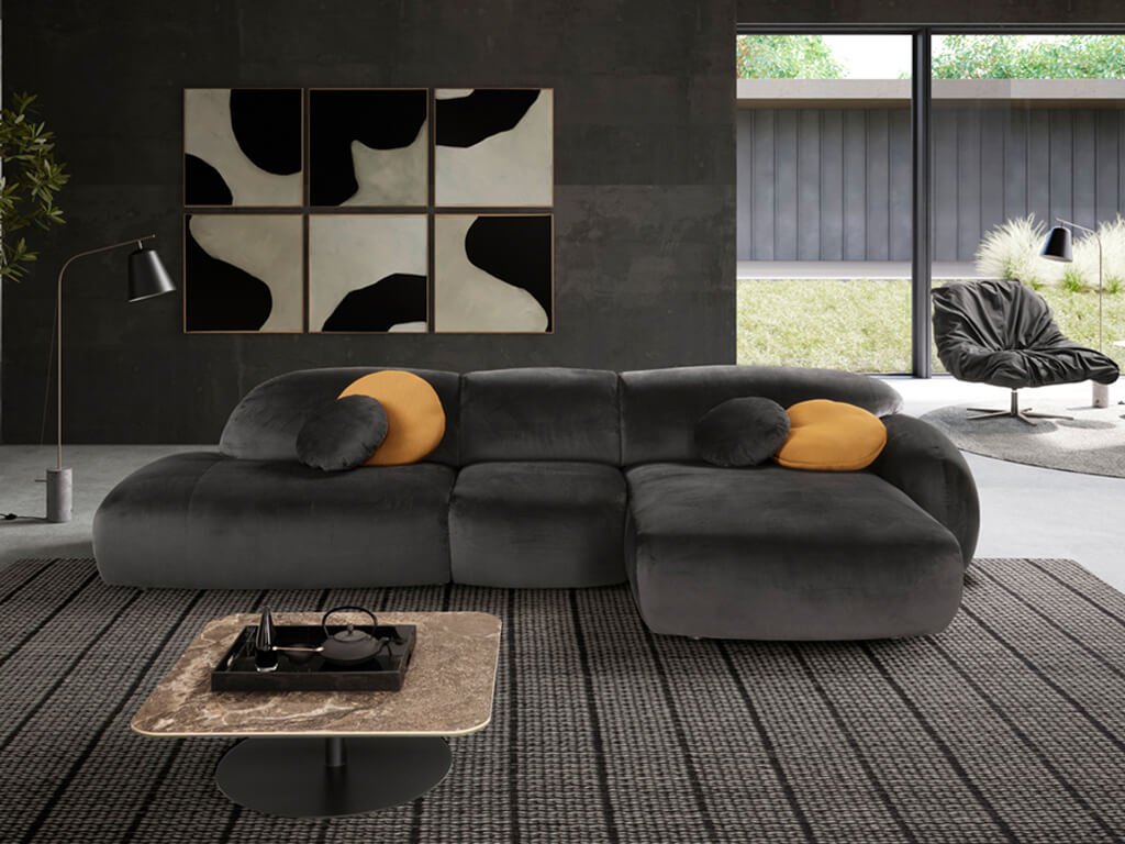 designwerk Globe - Polstergarnitur | B: 367 cm