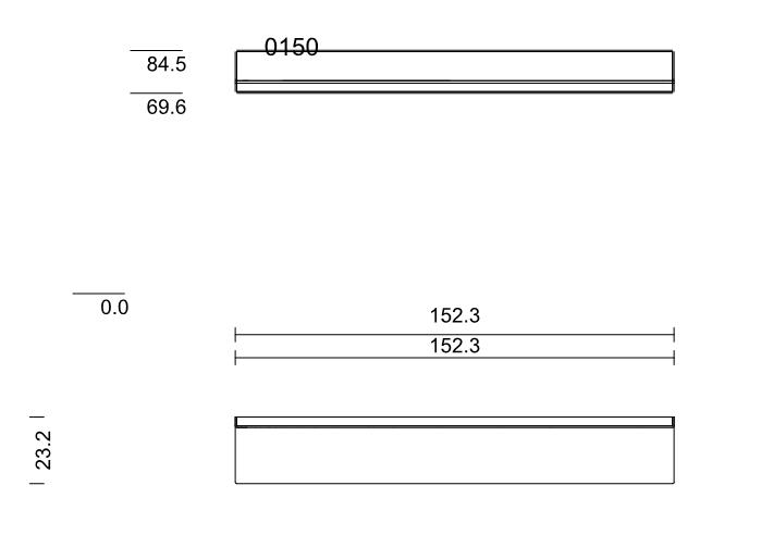 TYPE 0150 | B 152,3 cm