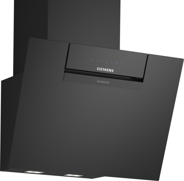Siemens studioLine - Wandesse iQ300 (60cm) INKL. 5 JAHRE GARANTIE | LC67KFN65 Schwarze Siemens Wandhaube der studioLine Serie mit modernem Design