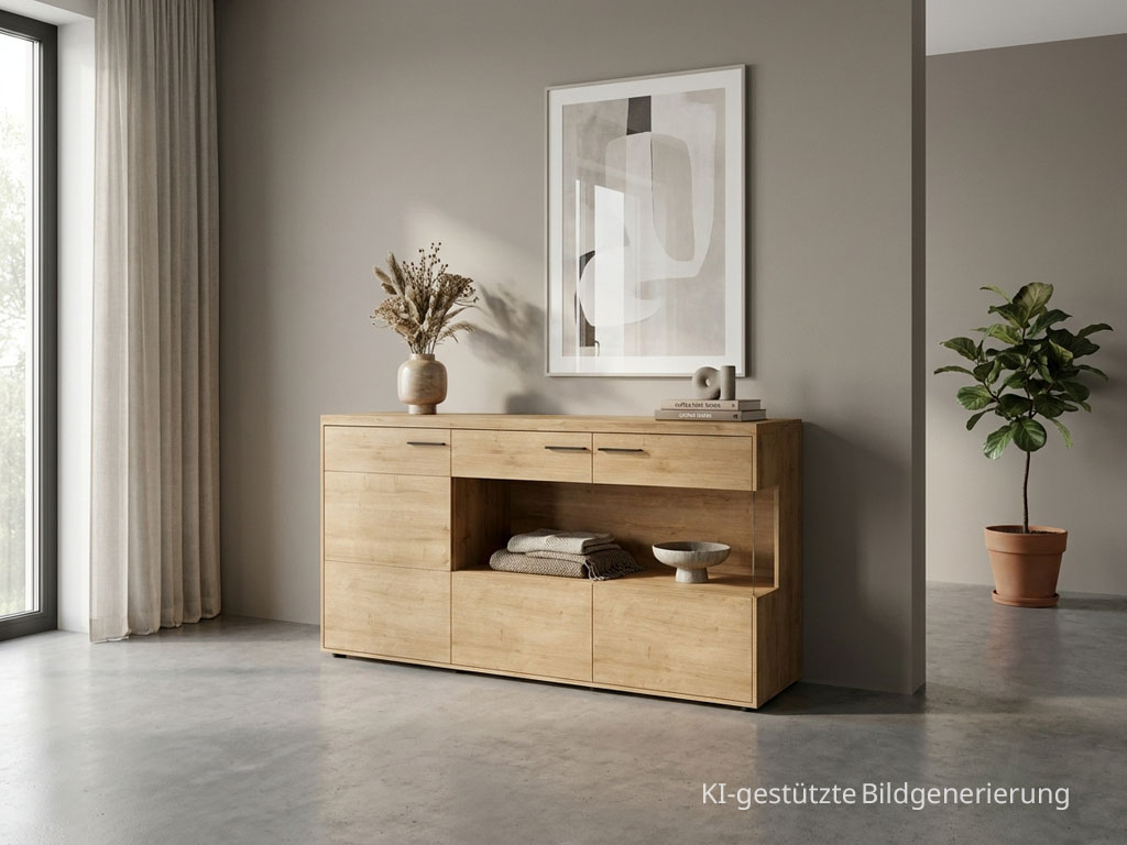 Wöstmann WM 2520 - Sideboard | Type 2823/2824 | B: 181,9 cm | Wildeiche massiv