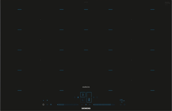 Siemens studioLine - Induktionskochfeld iQ700 (80 cm) | aufliegender Rahmen | EX878LYV5E