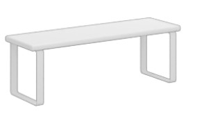 WM.5100.1482 Wöstmann WSM 5100 - Sitzbank (1482)| B 120,0 cm | Wildeiche massiv 