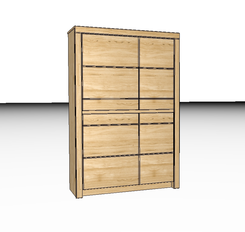 Wöstmann. Soleo 3000 | Schrank | Type 4153/4154 | B: 112,3 cm