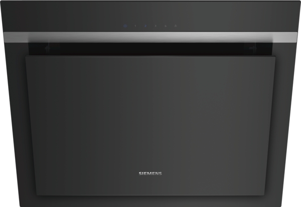 Siemens powerLine LC67JHM60 iQ300 Wandesse 60 cm Klarglas schwarz bedruckt
