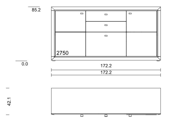 Type 2750 | B: 172,2 cm