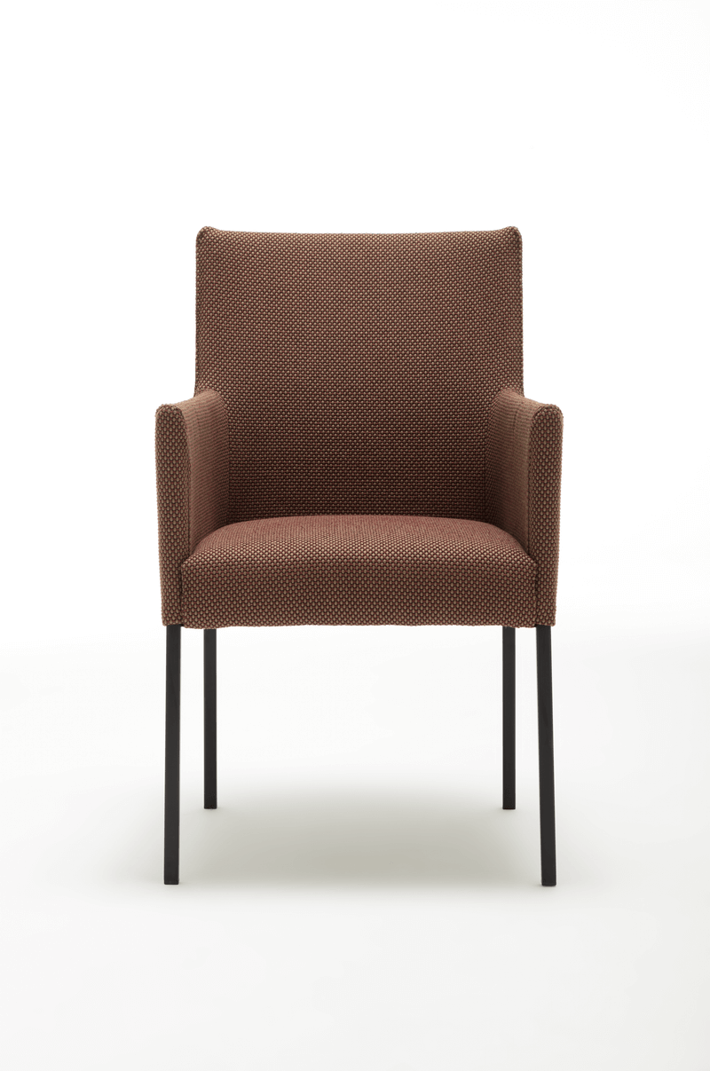 Polsterstuhl in braun