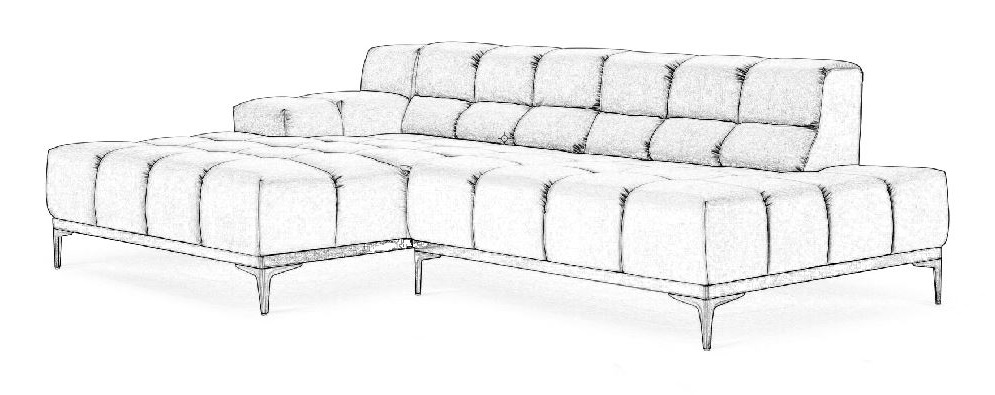 DW.O.2 designwerk Oasis - Polstergarnitur | B: 286 cm