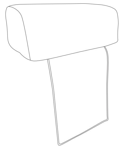 DW.T.D021797 designwerk Temple - Kopfstütze | D021797