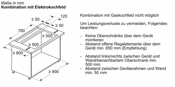 Siemens studioLine LD88WMM66 iQ700 Tischlüfter 80 cm Klarglas