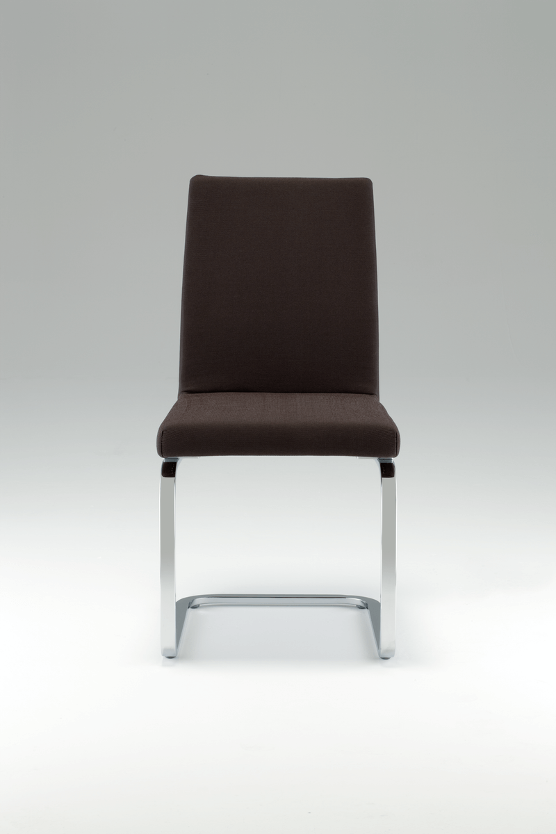 Freischwinger Stuhl von Rolf Benz in schwarz