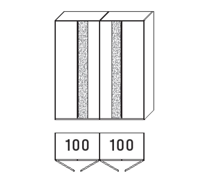 6204 | 4-türig, B 201,9 cm 