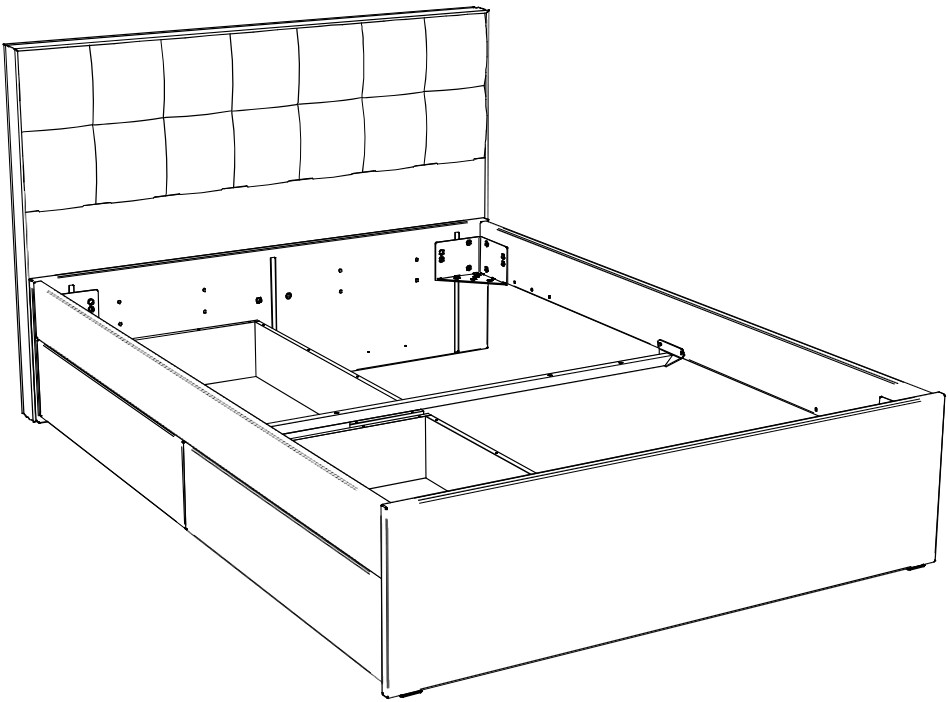 HA.F.7207 Hasena - Function Stauraumbett Elito  | Polsterkopfteil | alle Farben & Größen konfigurierbar