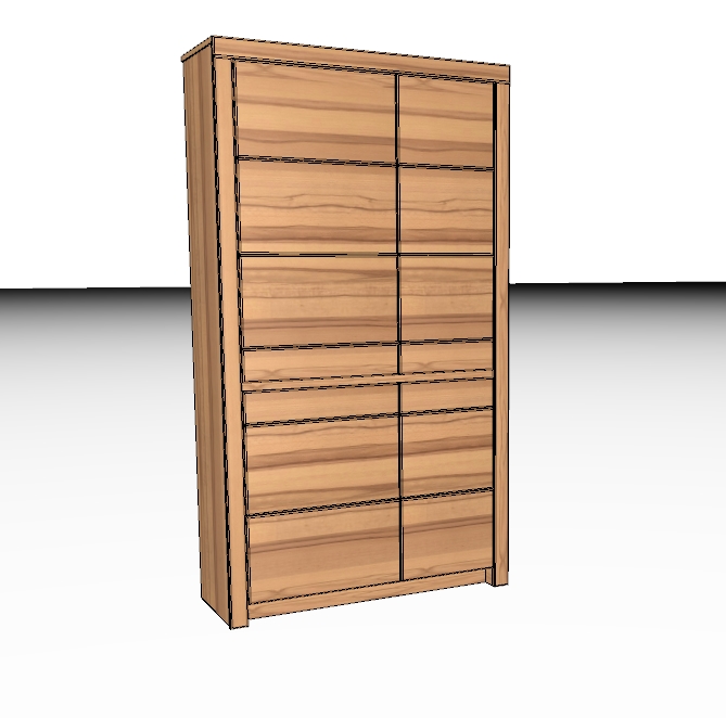 Wöstmann. Soleo 3000 | Schrank | Type 5163/5164 | H: 200,8 cm