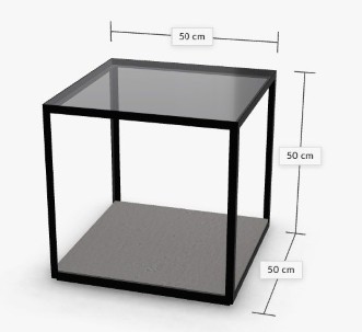 freistil Rolf Benz 181 - Couchtisch | 50 x 50 cm | konfigurierbar