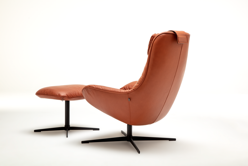 Rolf Benz. 586 MEG soft | Hocker | einfarbig