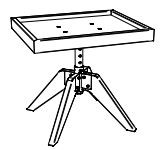 HA.7800 Hasena - Carpi Nachttisch (höhenverstellbar)| Massivholz | B: 52 cm | alle Ausführungen konfigurierbar