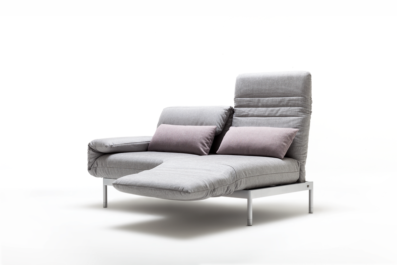 Rolf Benz. 380 PLURA | Liege-Sofabank  | B: 186 cm