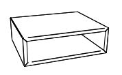 HA.5816 Hasena - Akai Nachttisch | Massivholz | B: 50 cm | alle Ausführungen konfigurierbar