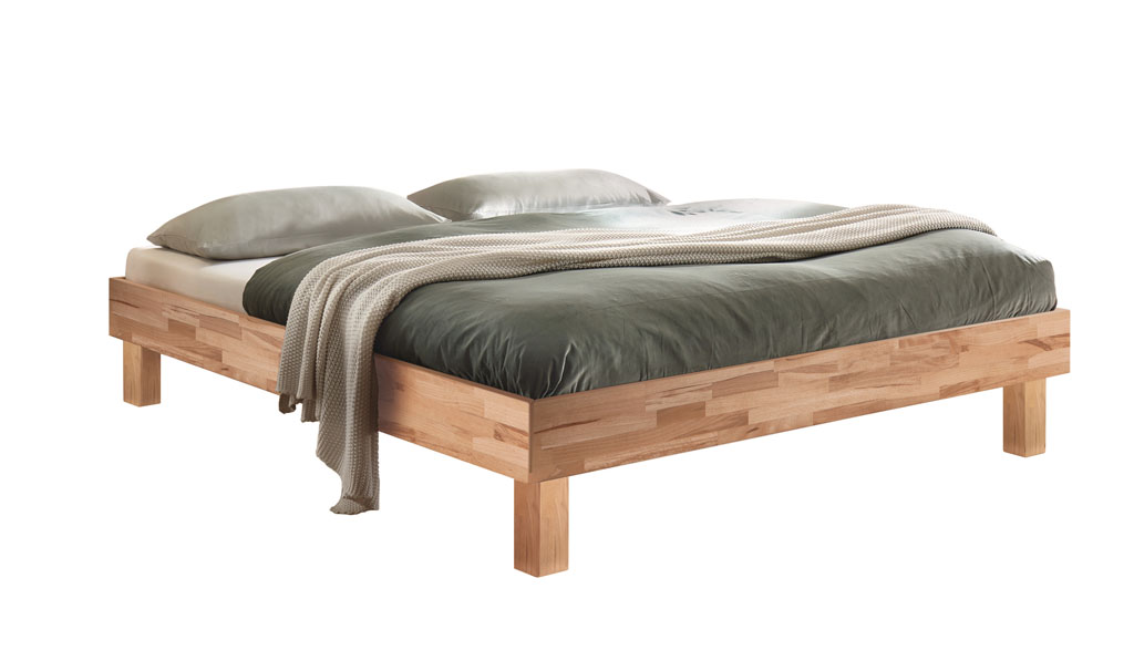 Hasena - Trento Bett Rapallo | Rahmen Trento 16 | Füße Tunca | konfigurierbar