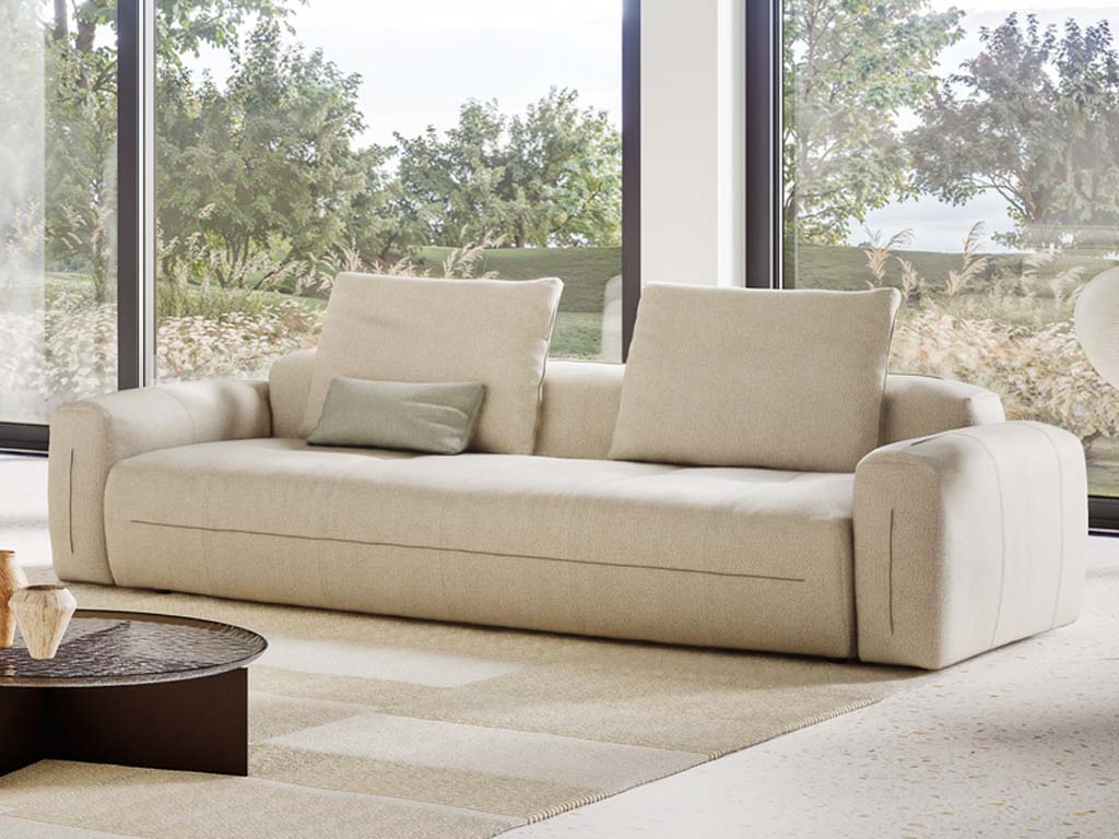 Rolf Benz 542 MOYO - Sofabank beige Couch Rolf Benz Moyo