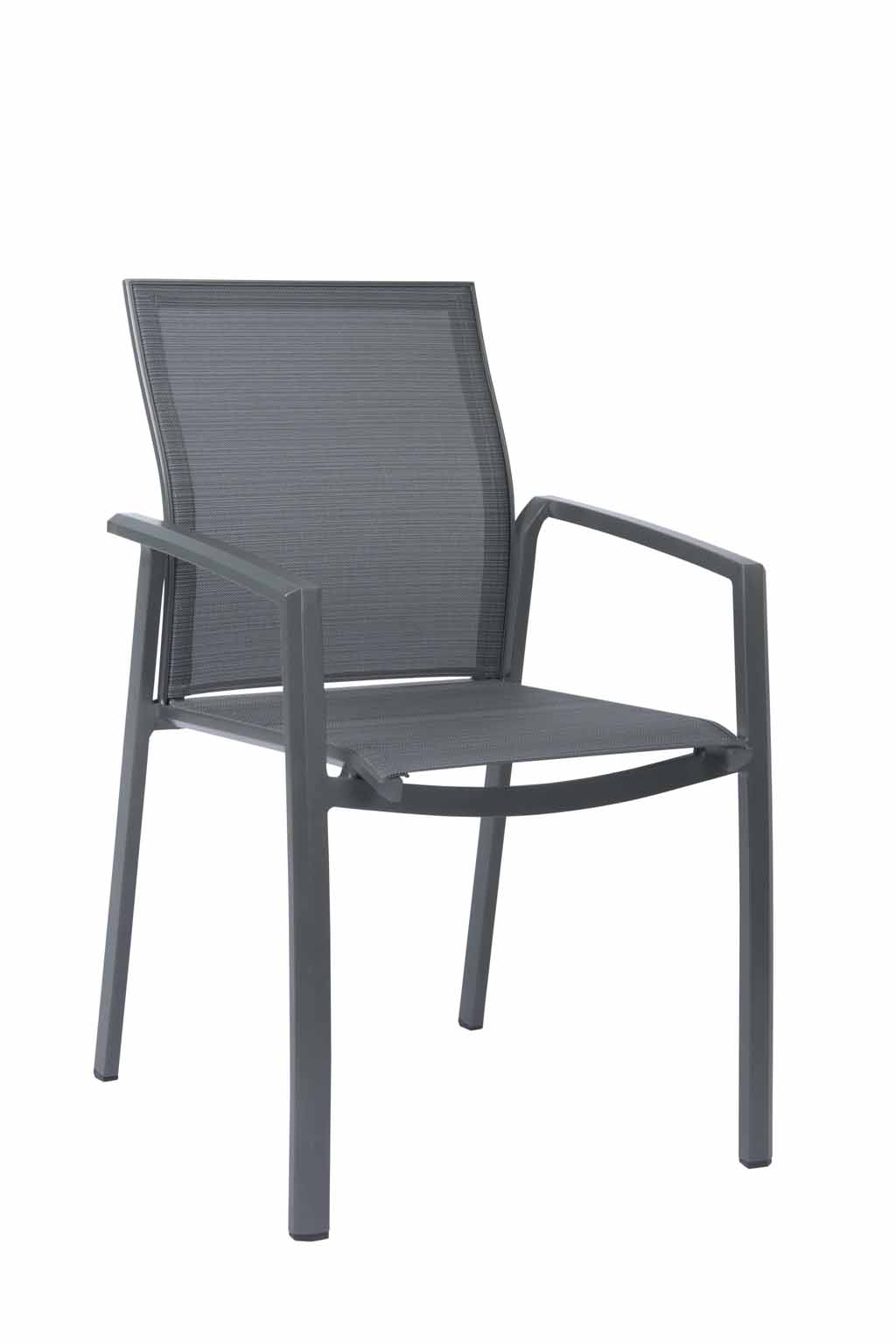 Stern. Kari | Stapelsessel | karbon | Aluminium anthrazit
