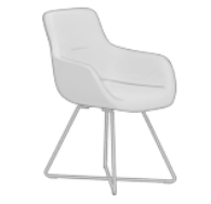 Stuhl illustration grau