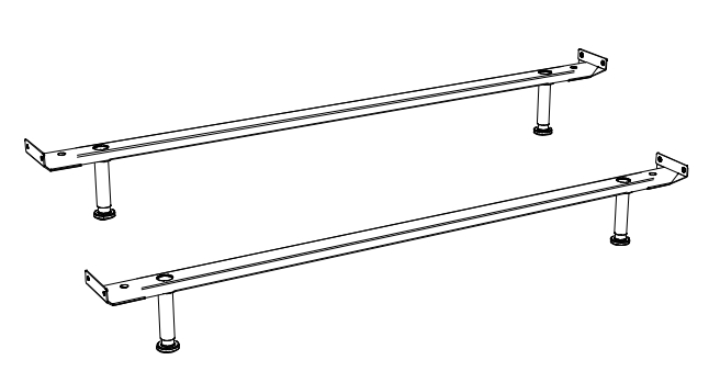 Crosstraver-Twin (2 Quertraversen) | 140 cm
