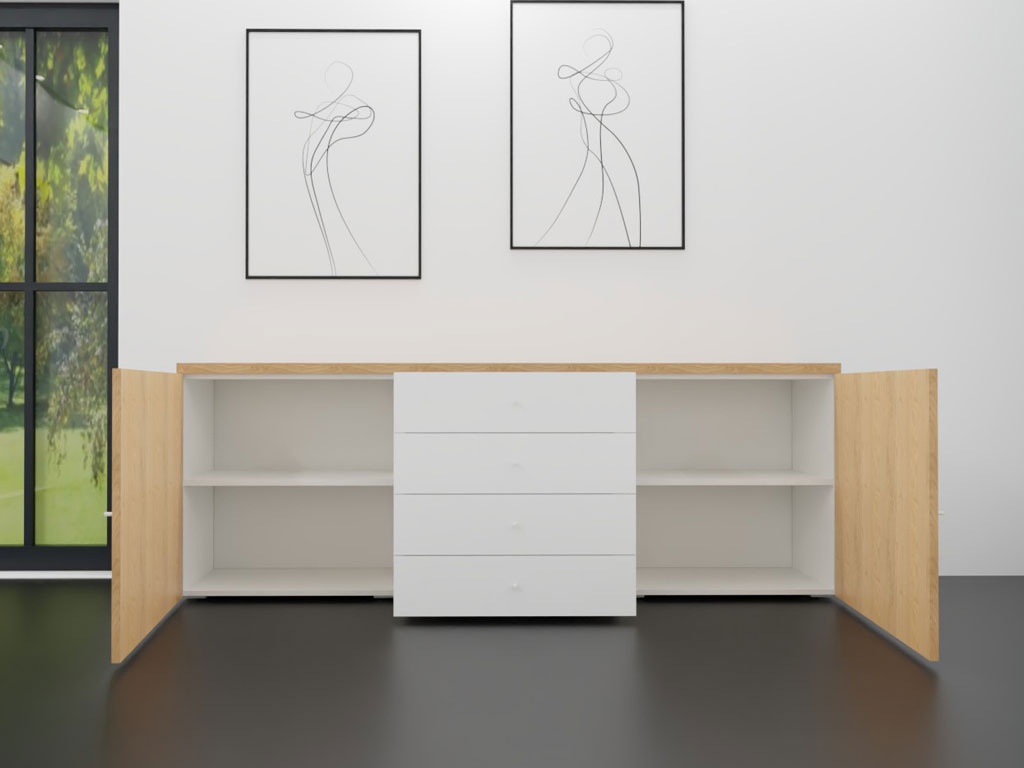 now! by hülsta. time | Sideboard | B: 210 cm